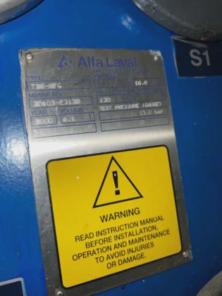 2000 ALFA LAVAL TS6-MFG