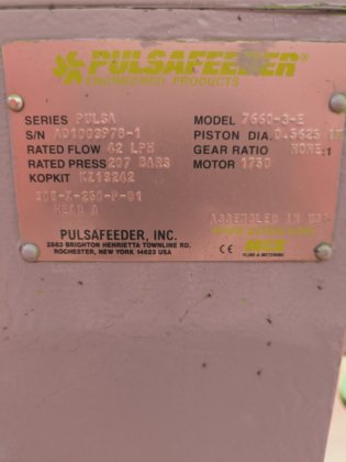 Pulsafeedes PULSA 7660-3-E