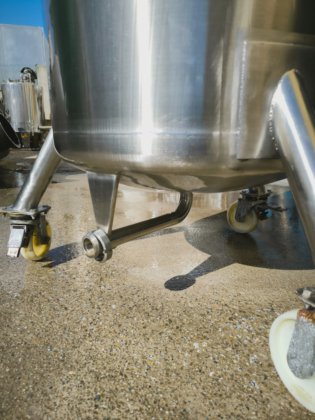 500 LITER EDELSTAHL 316 TANK