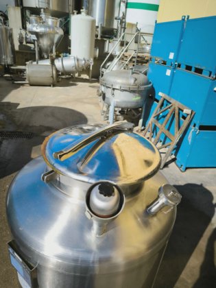 500 LITER EDELSTAHL 316 TANK