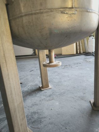 SERBATOIO IN ACCIAIO INOX DA