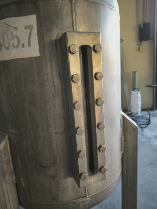 SERBATOIO IN ACCIAIO INOX DA