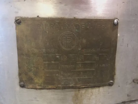 RIERA NADEU CENTRÍFUGA RIERA NADEU