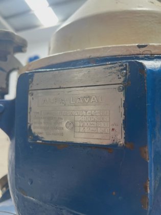 CENTRIFUGA ALFA LAVAL MAPX 204