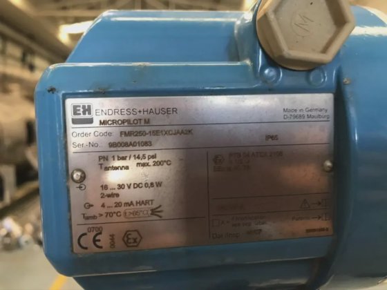 ENDRESS+HAUSER MICROPILOT M