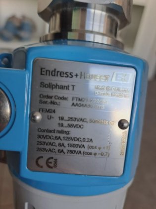 ENDRESS+HAUSER SOLIPHANT T FTM21