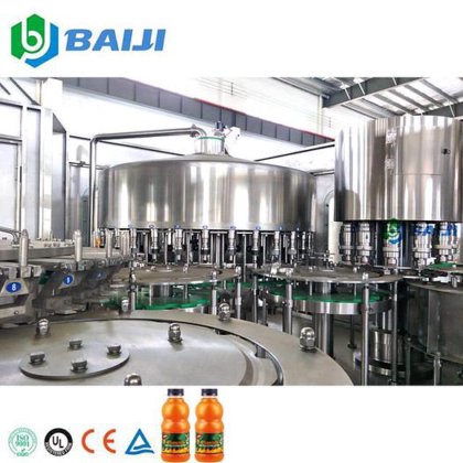 BAIJI ペット ボトル濃縮マンゴー ジュース充填キャッピング機設備ラインを作る