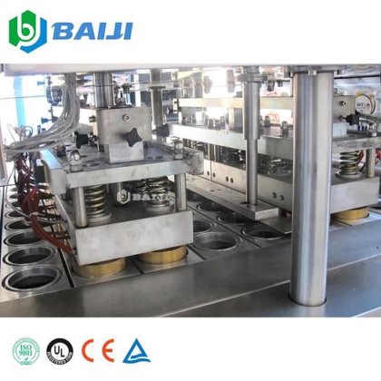 全自动纯净矿泉水杯灌装封口机设备厂