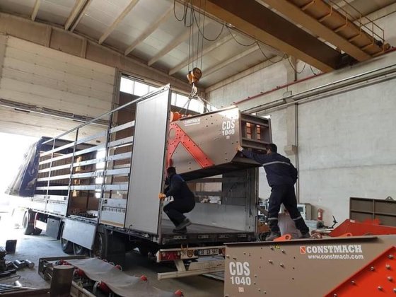 脱水スクリーンとハイドロサイクロン