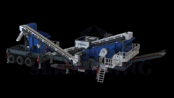 250-300 tph モバイルインパクトクラッシャー – 強力でモバイルな破砕装置