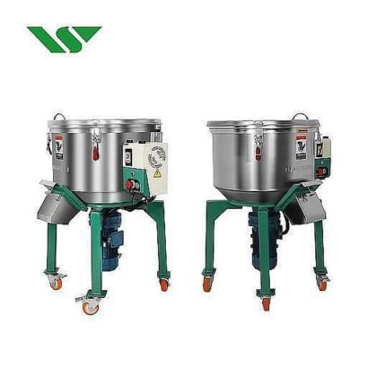 立式塑料混色机,用于混合回收塑料原料