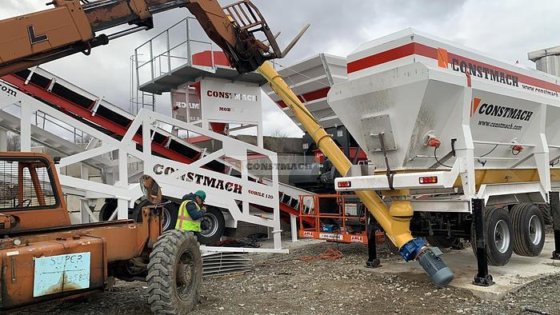 卧式移动水泥仓