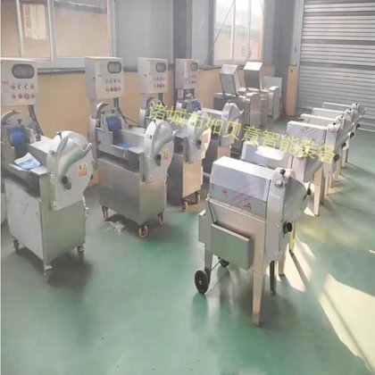 高品质工业蔬菜切片机螺旋皱纹锯齿形薯片切割机