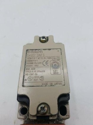 OMRON INTERLOCK SWITCH D4BS-3AFS