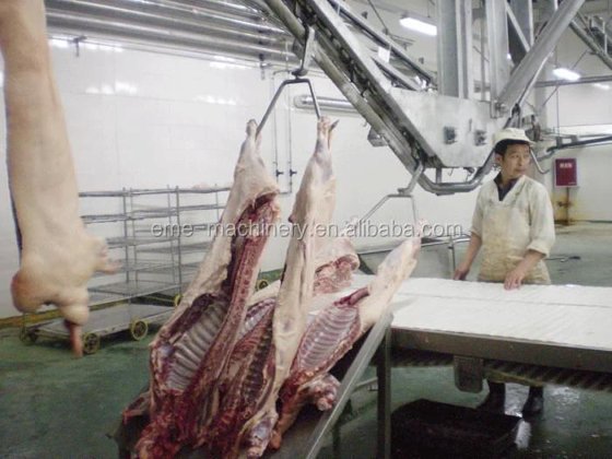 用于母猪加工厂的屠宰场设备 用于屠夫设备的猪肉屠宰机