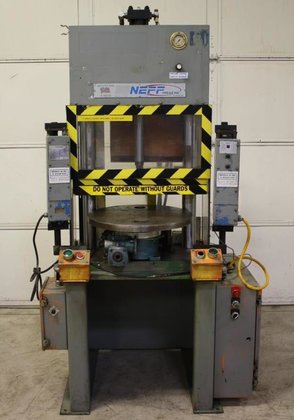 1992 12 Ton,Neff,T12-5M,0.5"-7"Adj.Strk.18" DLO,AB PLC,Index