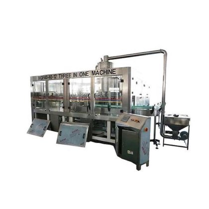 优质小型果汁 PET 瓶灌装机/果汁灌装旋盖机