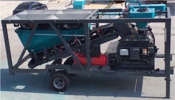 预拌小型移动混凝土厂