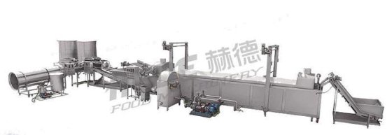 工业冷冻薯条生产线 自动薯片生产线