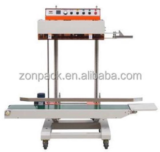 连续自动立式带状封口机食品塑料袋热封机