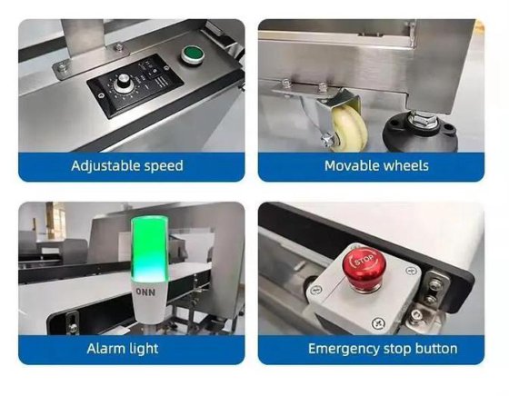 食品传送带重量检测机
