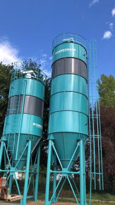 水泥筒仓 Cs-50 吨准备发货！