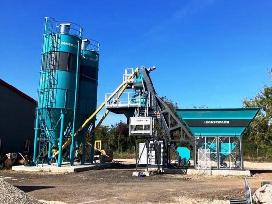 30 m3 コンパクトコンクリートバッチングプラント