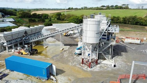 ダブルミックス 100 コンクリートバッチングプラント
