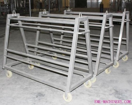 专业牛屠宰线设备闲置钩式运输车