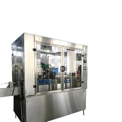 高效工业商用酒精饮料啤酒罐灌装封口机