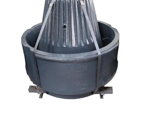 圆锥破碎机破碎腔和破碎罩