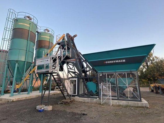 30 m3 コンパクトコンクリートバッチプラント