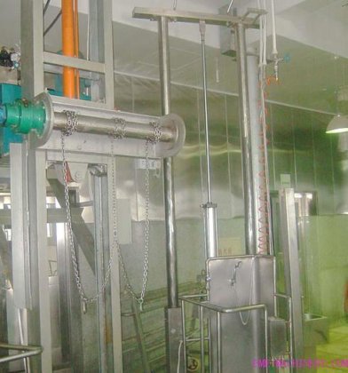 高标准、高质量的牛屠宰场设备 液压式去皮机 用于牛屠宰场设备