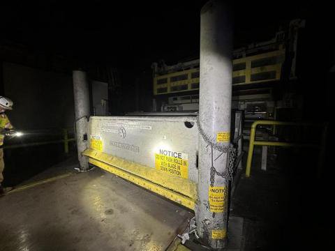 Black Clawson Roll Splitter in Cypress, TX, USA