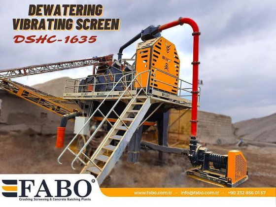 2025 Fabo Dewatering Screen