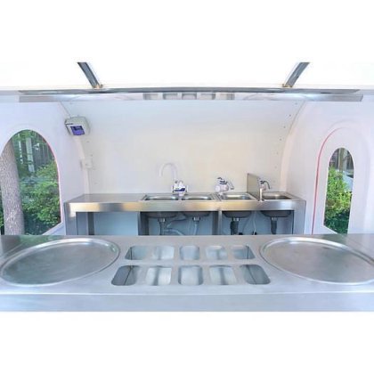 摩托车移动食品拖车食品车食品车