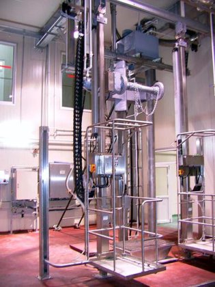 用于清真牛屠宰场的专业牛屠宰剥皮机 牛屠宰场设备