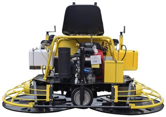 质量保证，独特的带硬刀片座式电动抹平机