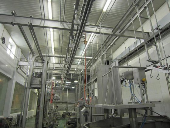 智能屠宰解决方案 牛胴体处理 自动输送轨道式屠宰场 自动屠宰设备