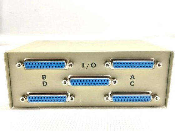 4-Way Manual DB25 Data Transfer