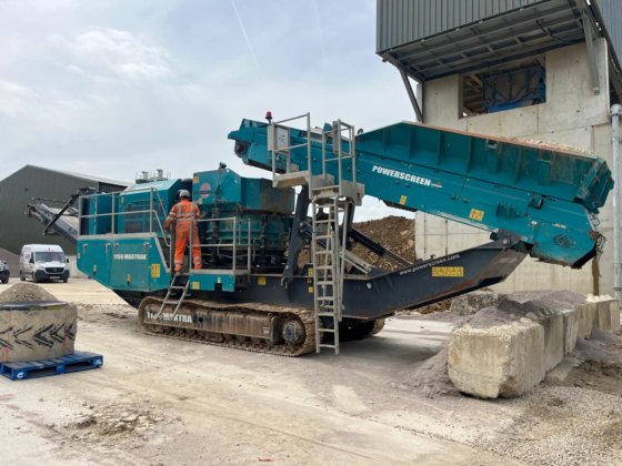 2018 Powerscreen 1150 圆锥破碎机