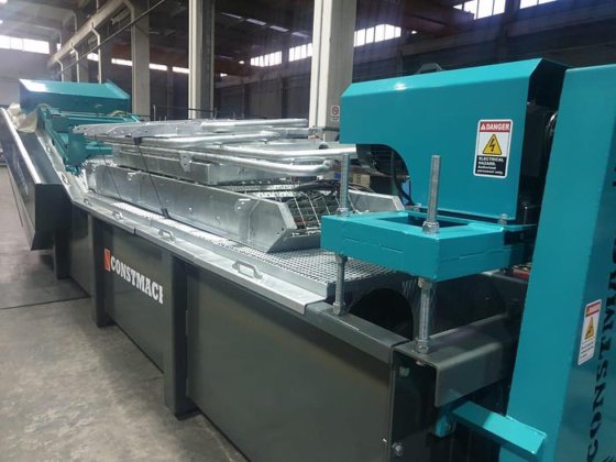 スクリューサンドウォッシャーマシン