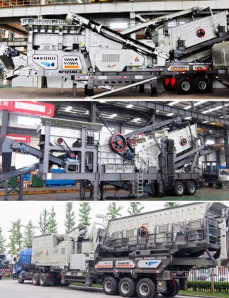 Britador móvel combinado