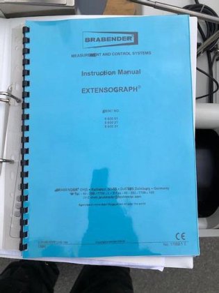 Brabender Extensograph E