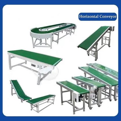 斜链式皮带输送机、成品袋脱模输送机