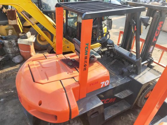 Used 2018 TCM Forklift FD70