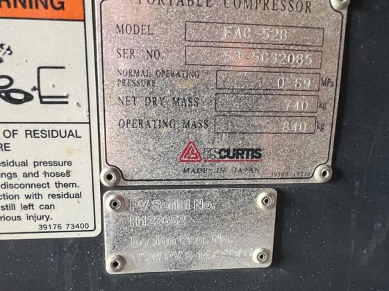 DIESEL DRIVEN SCREW COMPRESSOR 185