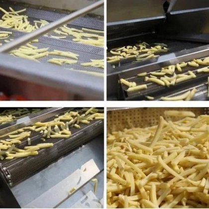 工业零食 大众食品 冷冻薯条生产线 薯片生产线