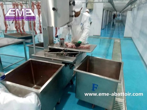 用于清真肉类加工厂的 EME 牛羊猪屠宰场设备胴体分割锯
