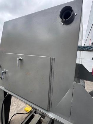CABINA DE SANDBLASTEO CON ALIMENTACIÓN